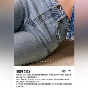 Sezane Blue Ankle Jeans